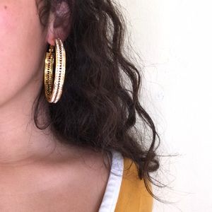 Beautiful Gold 2” hoops
